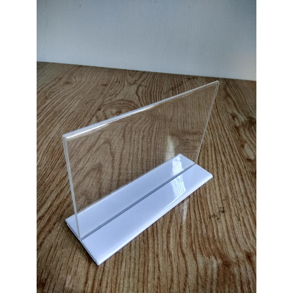 MENU MICA A5 15x21cm ĐẾ LÙA , Ngang và Dọc, Đủ màu