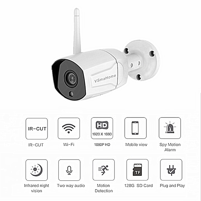 Camera Ip Wifi SmaHome S1 ngoài trời chính hãng cao cấp