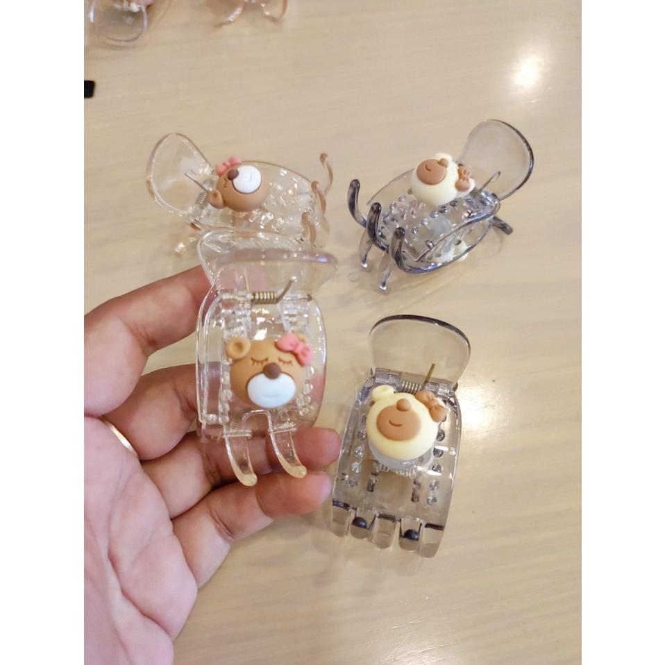 Kẹp càng cua hình mặt gấu cute
