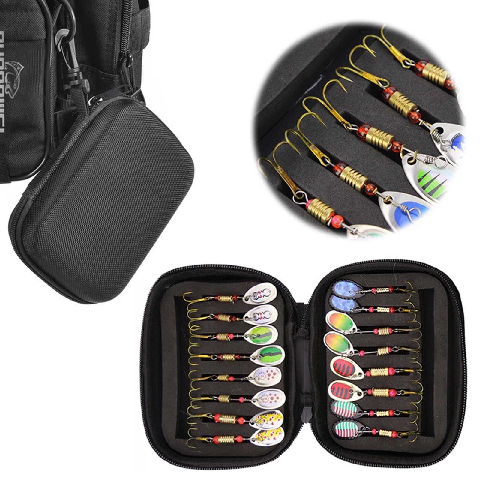 Fishing  Storage Case Black Fishing s  for  Spoon