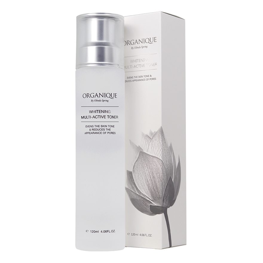 Nước cân bằng Dưỡng trắng 120ml ORGANIQUE By Olinda Spring