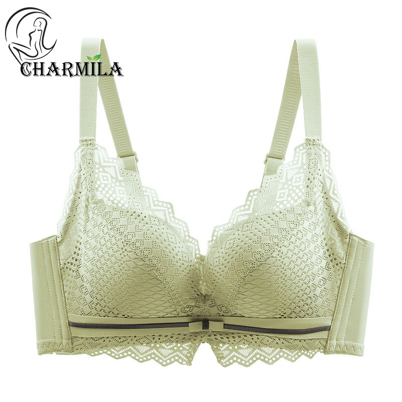 Áo ngực nữ Charmila không gọng chất liệu ren cao cấp phong cách hiện đại mã AN13