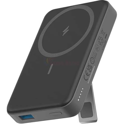 Sạc dự phòng có chân đế từ tính không dây Anker 633 MagGO 10000mAh A1641 - Hàng chính hãng