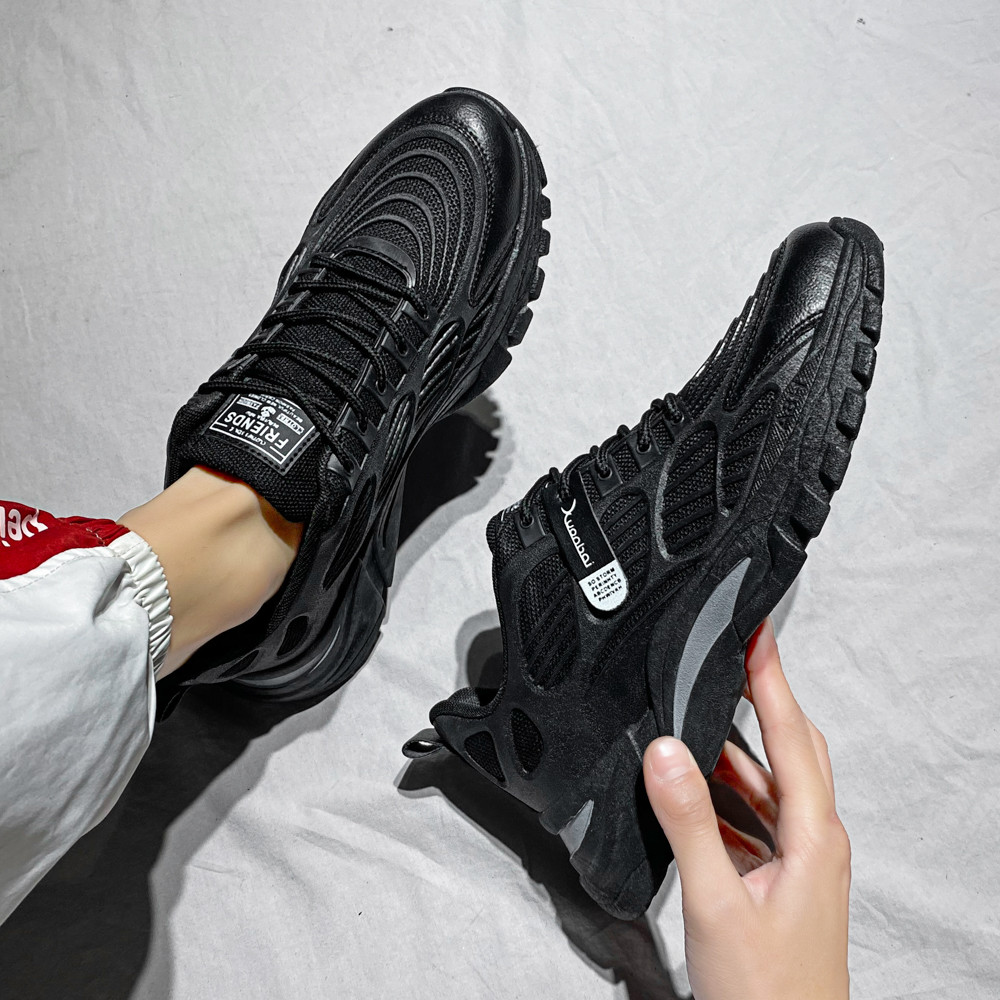 Giày Thể Thao Nam MENDO - Giày Sneaker Màu Trắng - Đen, Mẫu Mới Hot Trend 2022 - G5316