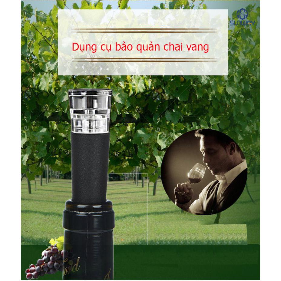 Dụng Cụ  Hút Chân Không Bảo Quản Rượu Vang