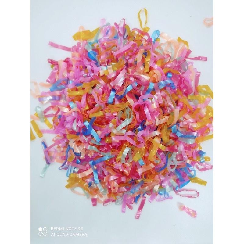 100g Dây chun nịt buộc tóc đủ màu