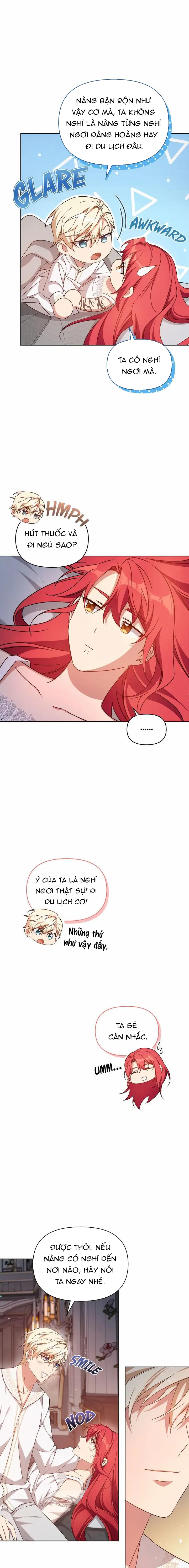 Đóa Hoa Tôn Kính chapter 34.1 - Trang 10