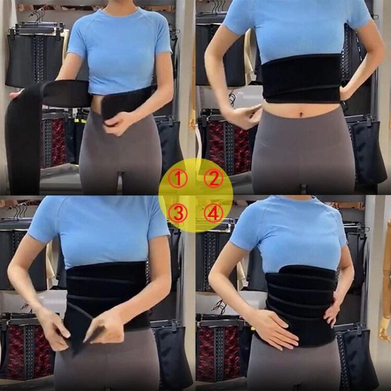 Free Size Eo Huấn Luyện Áo Thun Bọc Tông Đơ Cắt Tập Toàn Thân Ngắn Dài Thân Bụng Giảm Béo Vỏ Bọc Cho Cho Nam Nữ dây