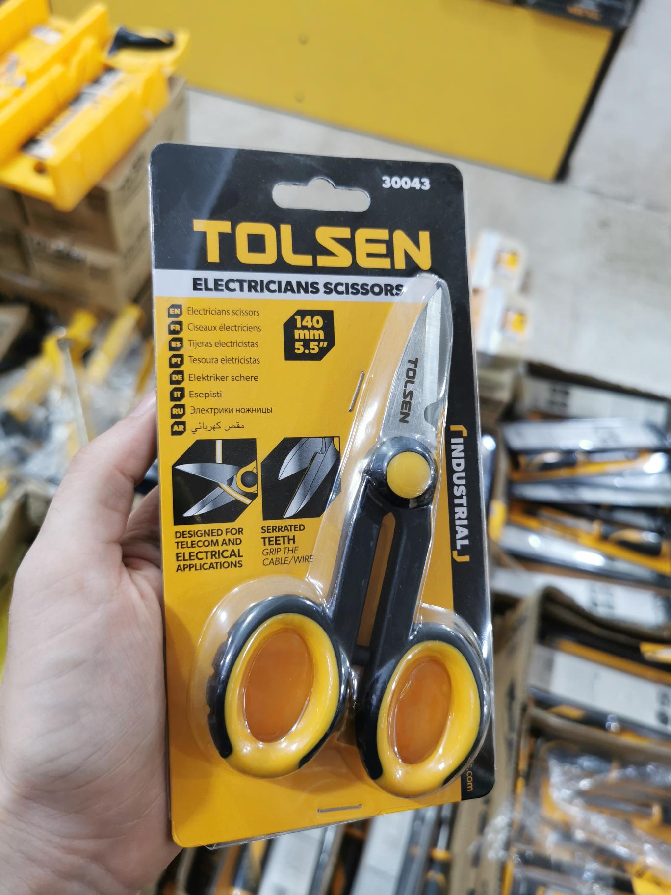 KÉO ĐiỆN TỬ 5.5'' TOLSEN 30043 - HÀNG CHÍNH HÃNG