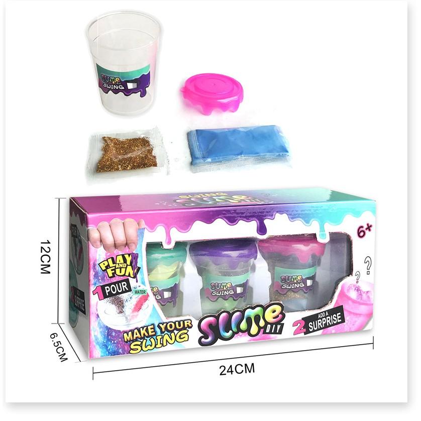 1 hộp 12 hủ slime chất nhờn ma quái Slime ✓Vui nhộn ✓Giá rẻ