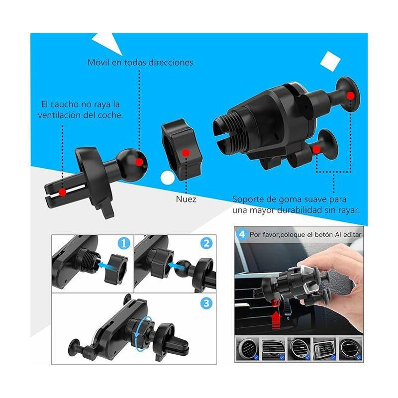 Hỗ trợ điện thoại của Universal Car với xoay 360 °, hỗ trợ điện thoại thông minh xe hơi cho S20 / S10, , OnePlus, điện thoại thông minh khác và GPS