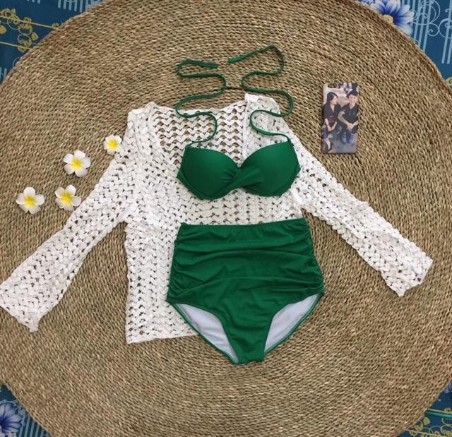 Bikini cạp cao áo cúp ngực