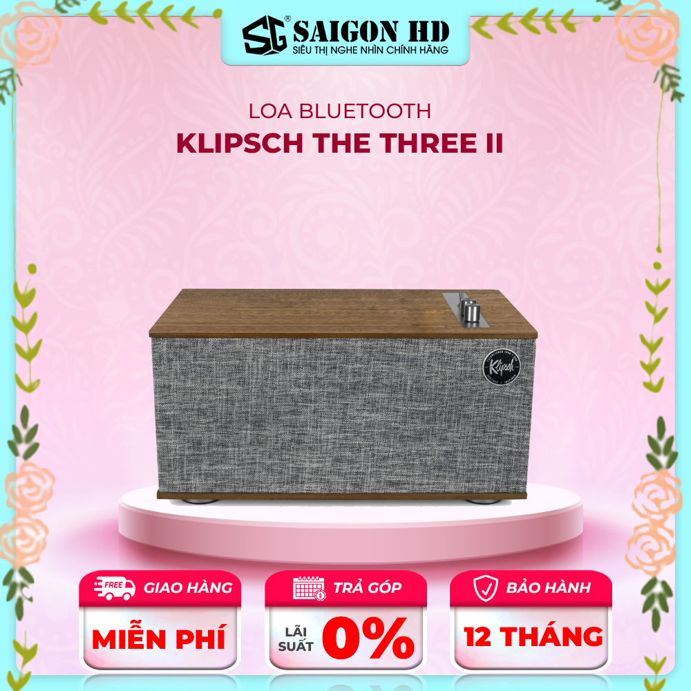 Loa Bluetooth KLIPSCH THE THREE II - Hàng chính hãng