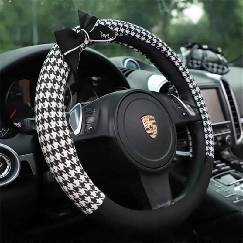 Vỏ Bọc Vô Lăng Xe Hơi Phong Cách Mới Chống Trượt Chống Mài Mòn Thông Dụng