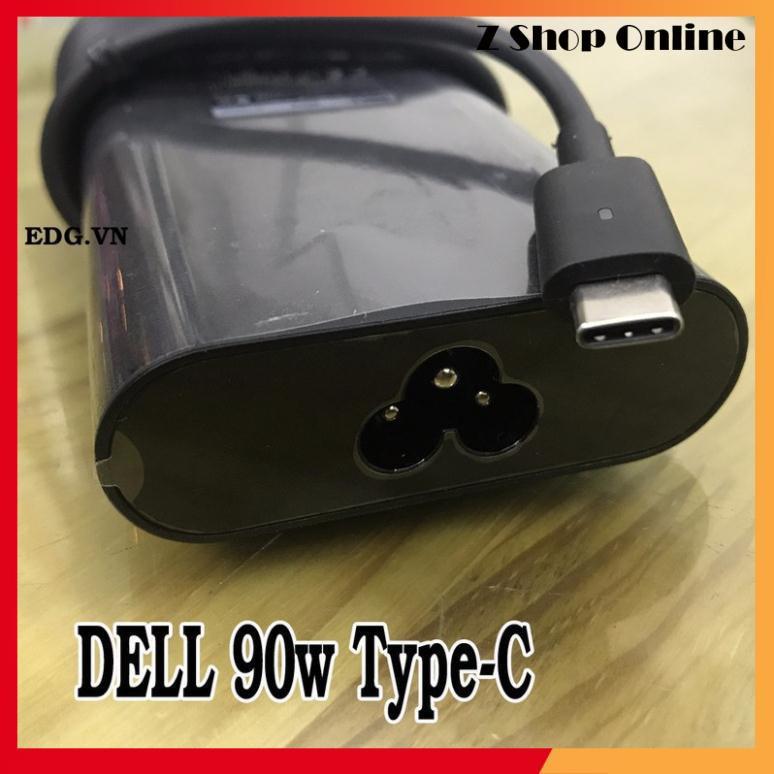 Sạc Dùng Cho Laptop Dell 90W Oval Type-C BH 12 tháng 20V- 4.5A (90W) USB C OVAL