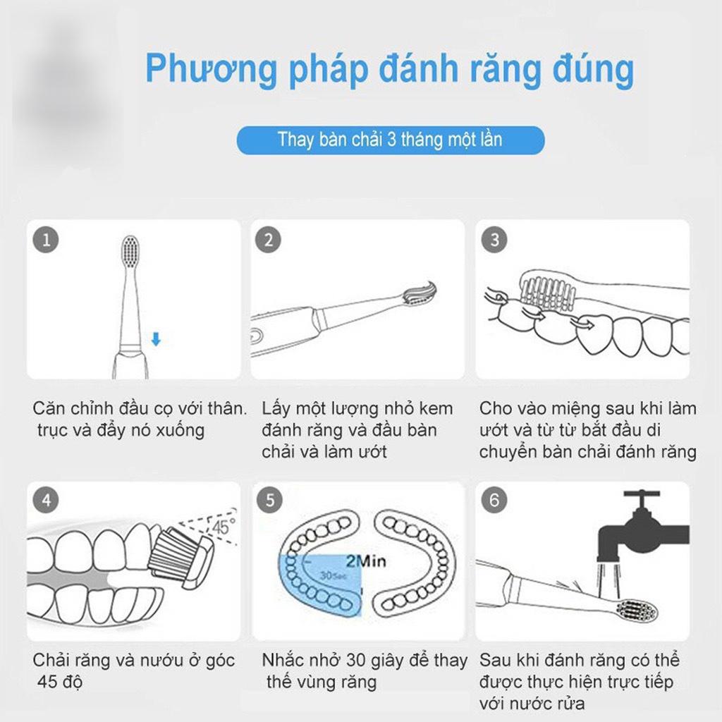 BÀN CHẢI ĐIỆN Đa Năng 5 Tốc Độ