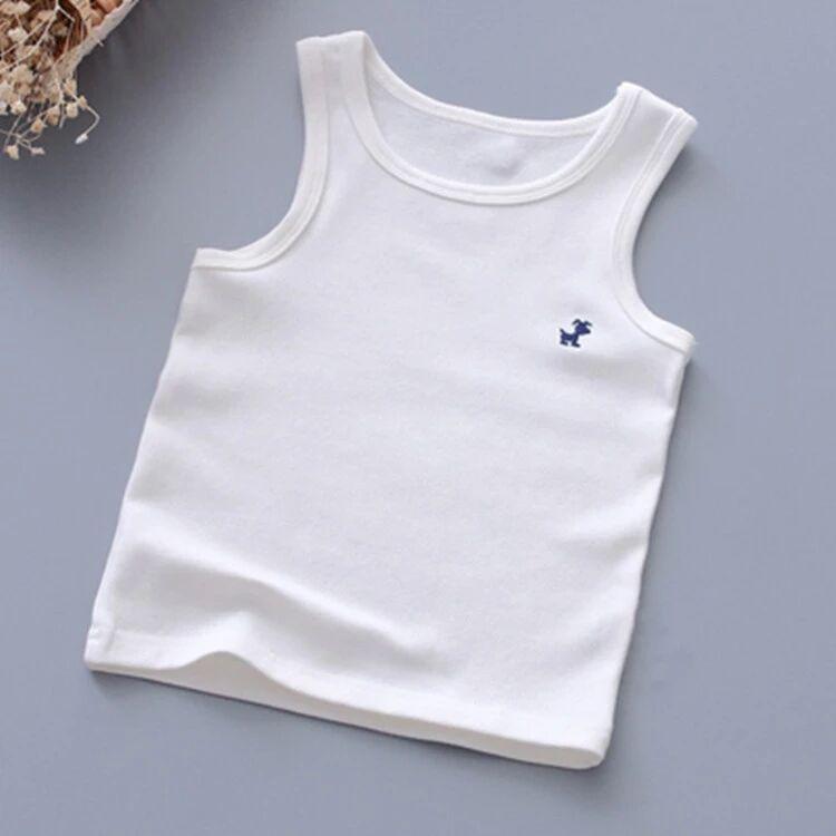 Áo ba lỗ bé trai chất cotton