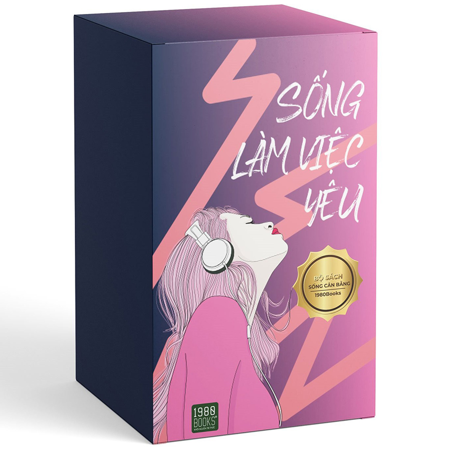 Hộp Sách Sống Làm Việc Và Yêu  :  Sống làm việc và yêu + Càng độc lập càng cao quý + Phụ nữ hơn nhau ở khí chất