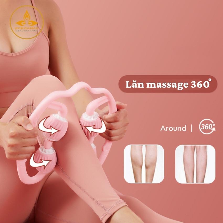 Con Lăn Massage Cơ Bắp Tay, Bắp Chân - YOGA QG, Massage 360 độ, Cải Thiện Tình Trặng Đau Nhức Cơ, Tạo Độ Đàn Hồi Cho Da