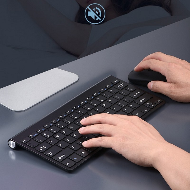 Bàn Phím không dây W200 nhỏ gọn - cho máy tính , Laptop , điện thoại , máy tính bảng hàng nhập khẩu