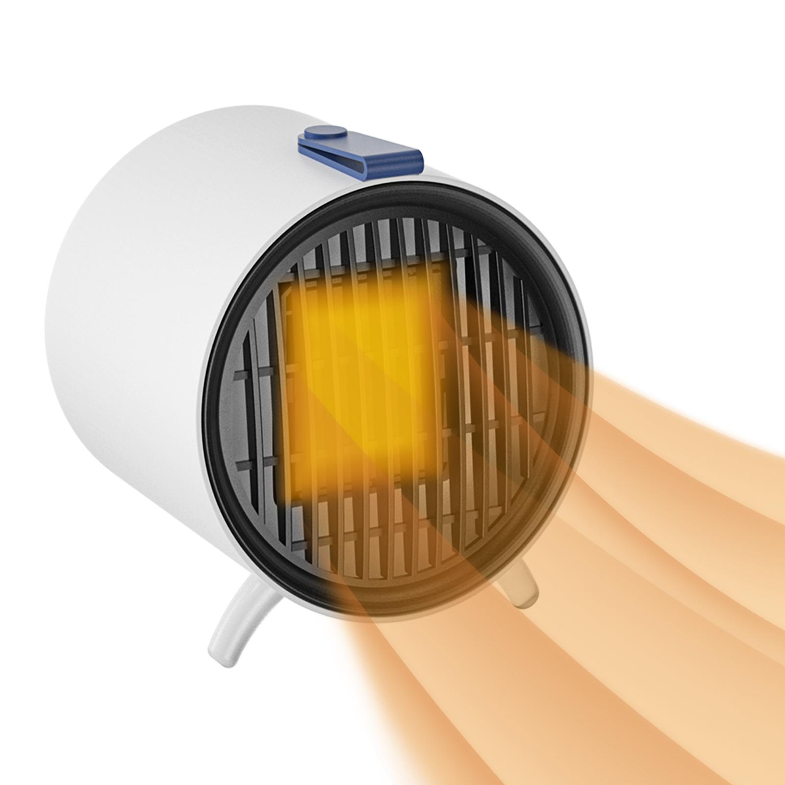 Máy Sưởi Không Gian Di Động Hiệu Quả 500W Bằng Gốm Ptc