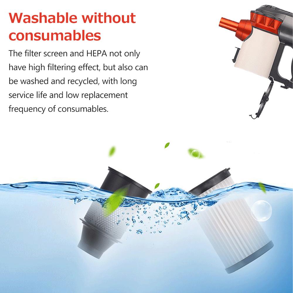 Vacuum Cleaner Household Handheld GHA585 Portable Small 18KPA Wet and Dry Dual Use 600W High Power Vacuum Machine