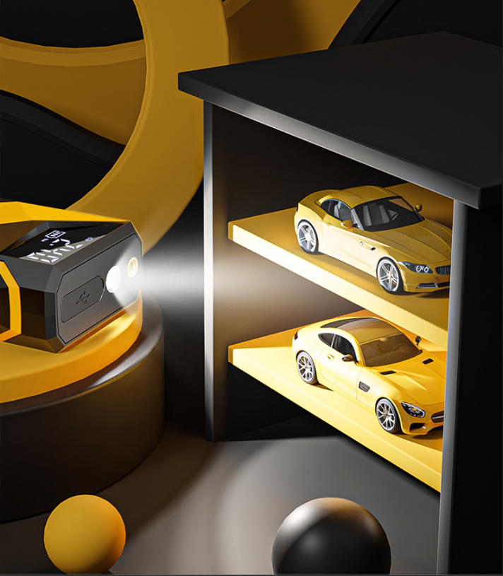 Bơm Lốp Ô Tô, Xe Hơi Bơm Di Động Tự Ngắt