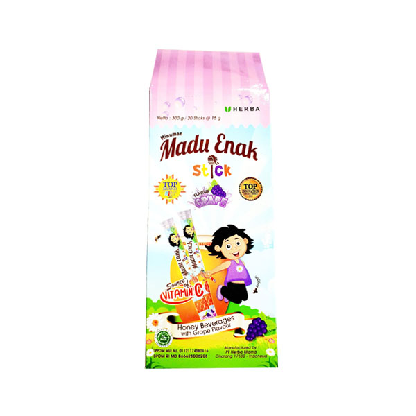 THỨC UỐNG MẬT ONG DẠNG TÚI - VỊ NHO - NHẬP KHẨU TỪ INDONESIA