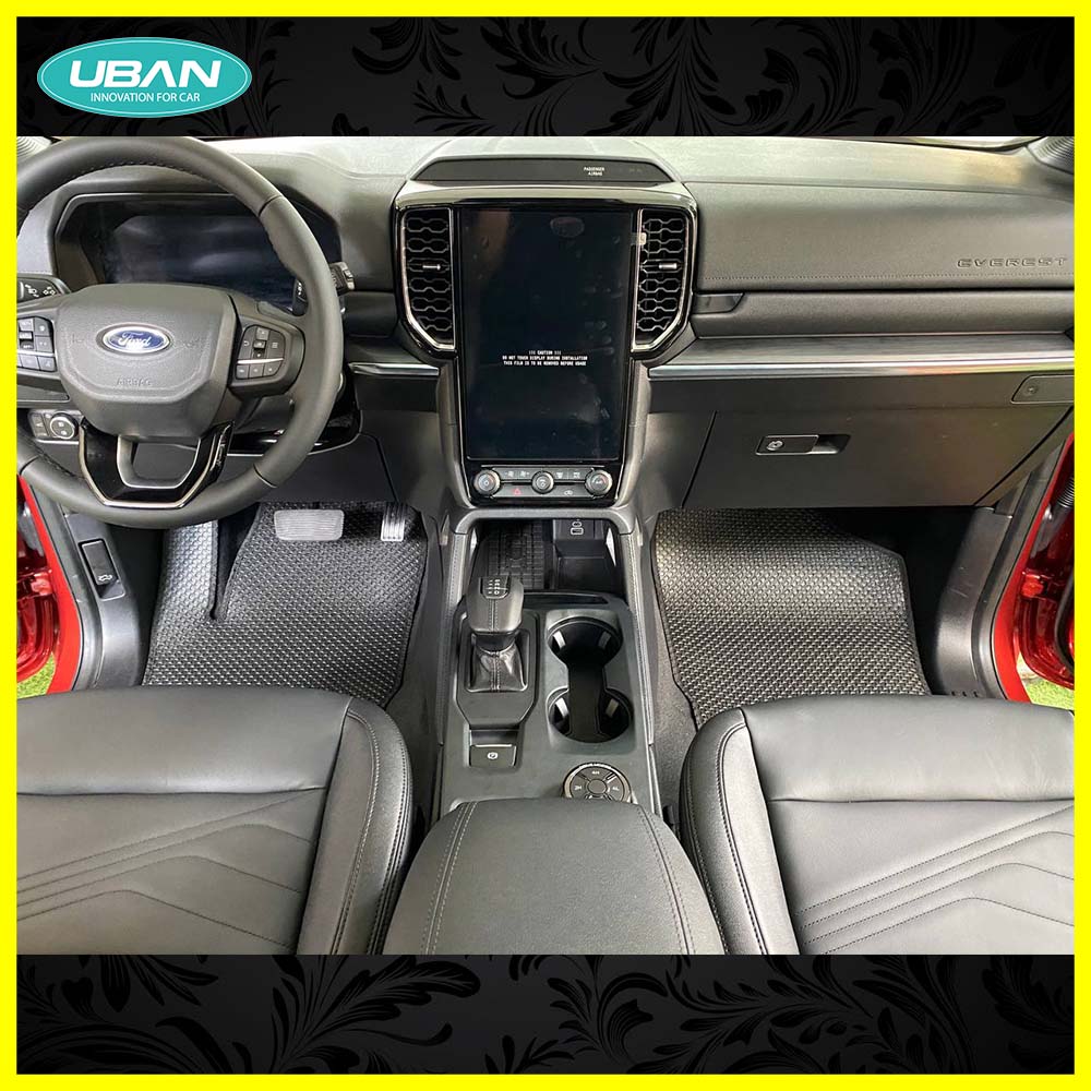 Thảm lót sàn ô tô UBAN cho xe Ford Everest 2023 - Nhập khẩu Thái Lan