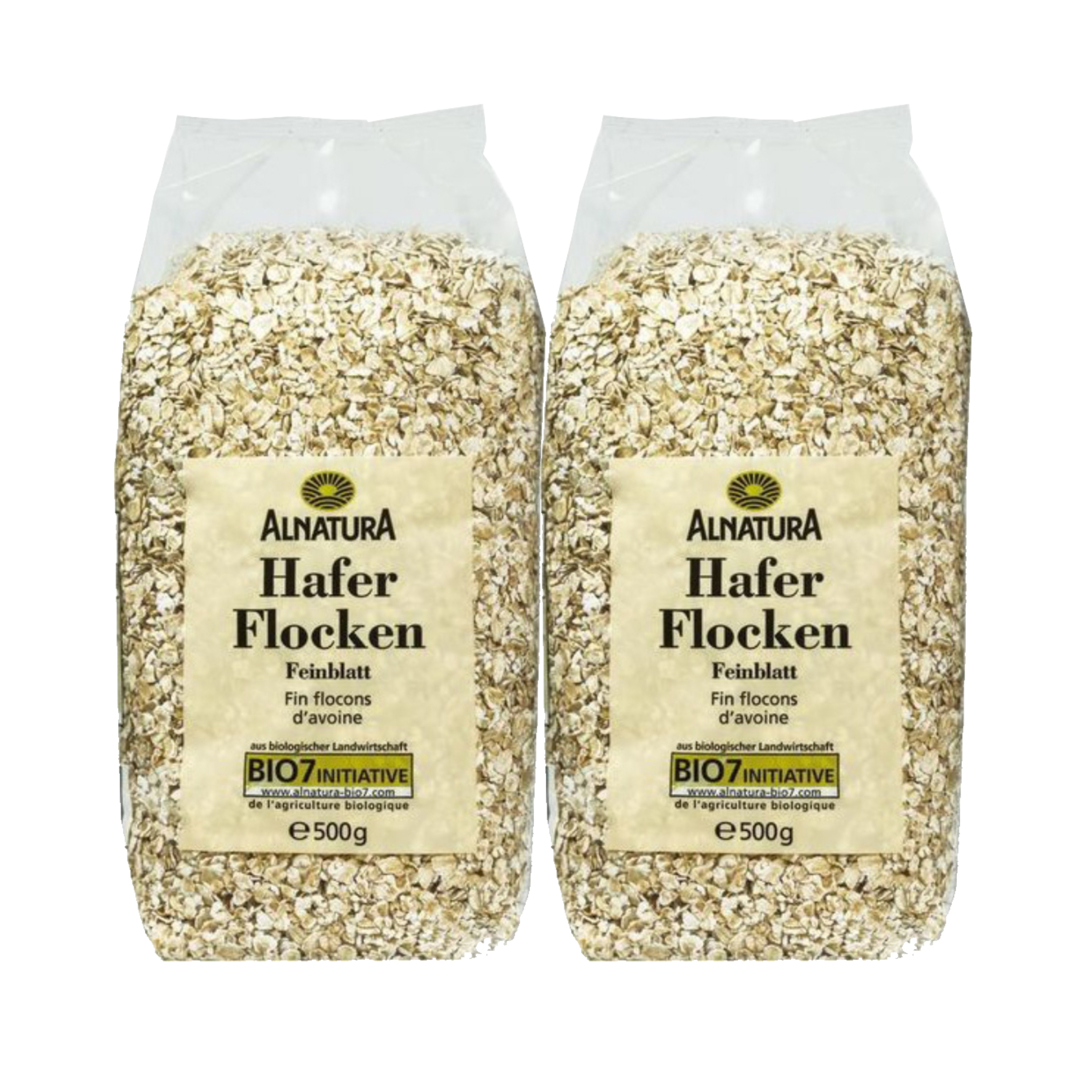 Combo 2 Gói Yến mạch Hafer Flocken (500g x 2 gói) - Deutschland (Dạng hạt cán vỡ)