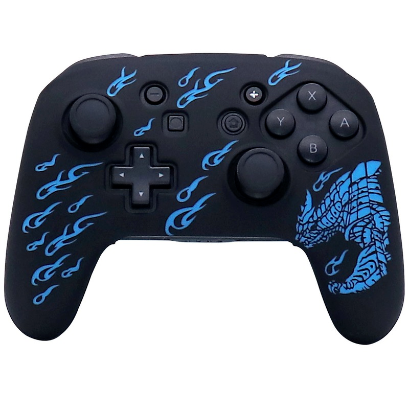 Skin vỏ silicone mềm mới cho Nintendo Switch Pro Controller Bộ điều khiển GamePad Sobystick Case Cover Console Console Trường hợp