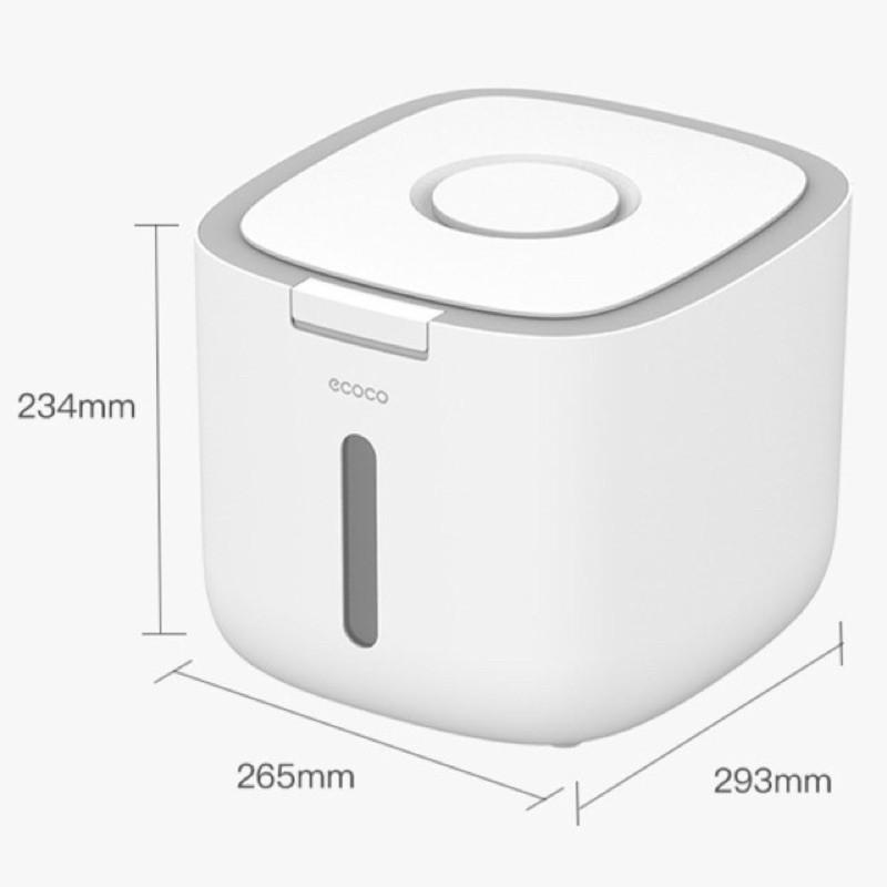 THÙNG ĐỰNG GẠO, THỰC PHẨM KHÔ 10KG CHỐNG MỐI MỌT ECOCO