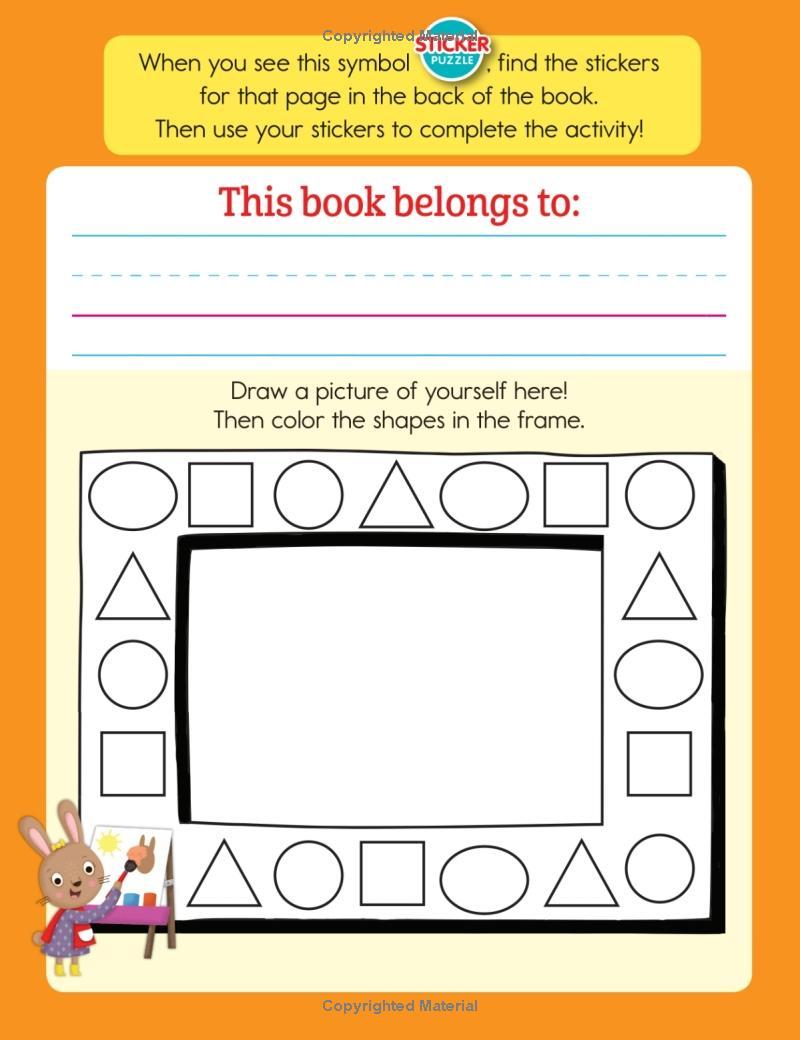 Colors &amp; Shapes: Hidden Pictures - Sticker Learning Fun