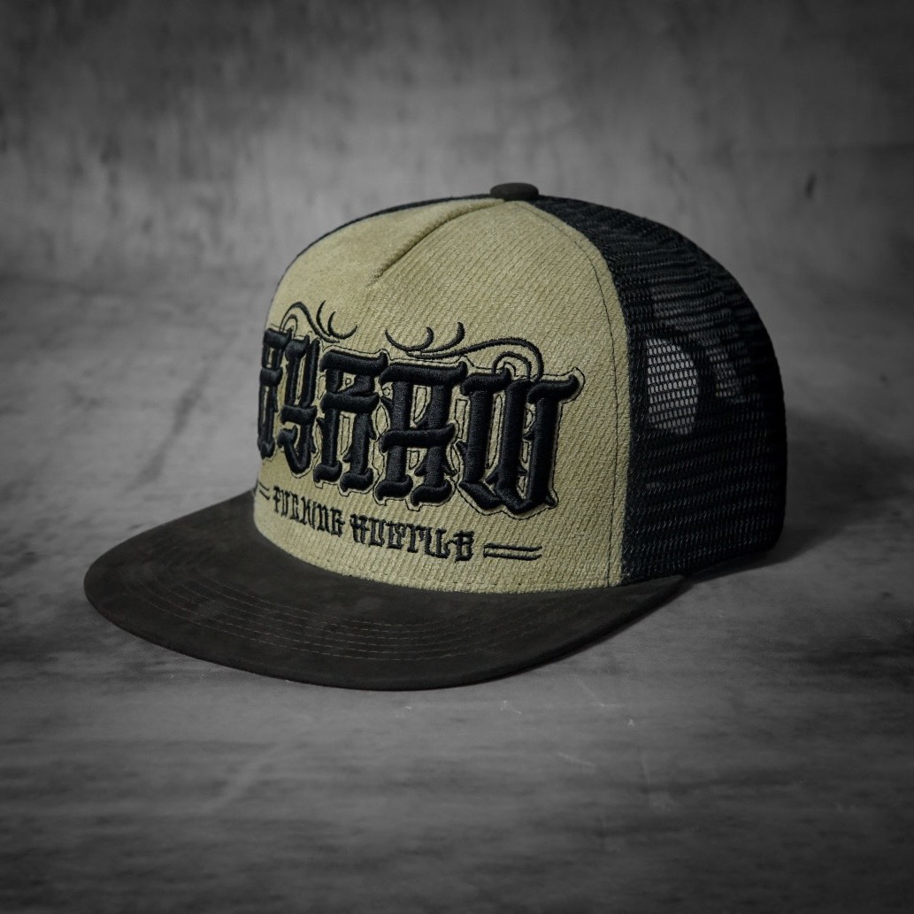 [ Miễn ship / giảm giá ] MŨ NÓN LƯỠI TRAI NAM NỮ SNAPBACK VÀNH PHẲNG LOGO NỔI CÁ TÍNH- đen xanh rêu