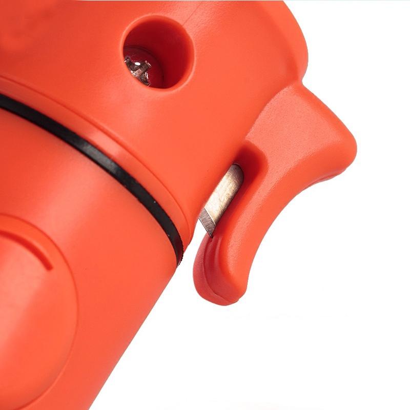 Búa Thoát Hiểm Khẩn Cấp Đa Năng 6 Trong 1 Có Đèn LED Đỏ Cho Xe Hơi