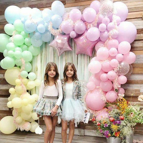 Set 10 bóng nhũ THÁI LAN size to trộn màu