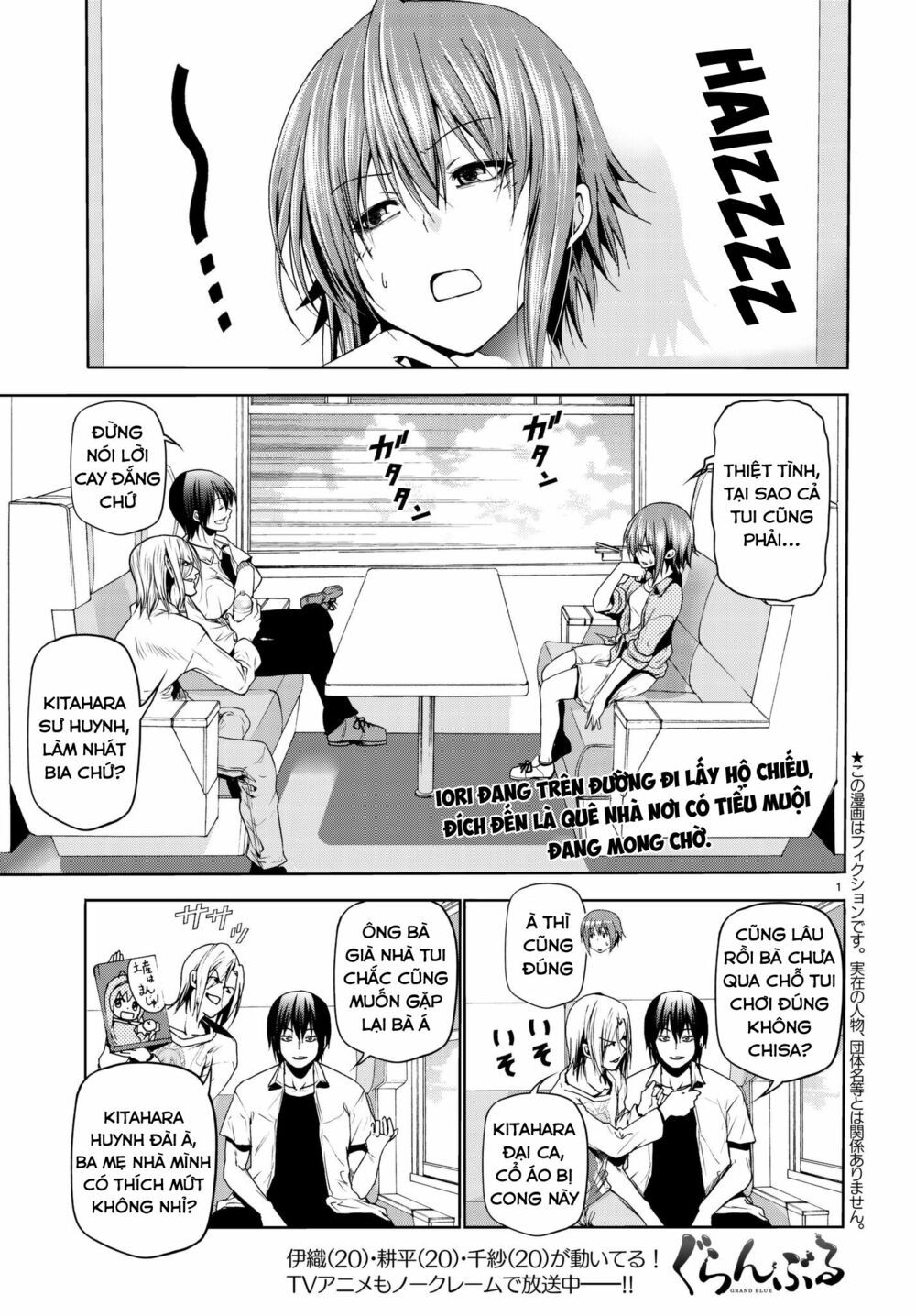 cô gái thích lặn - grand blue chapter 47 1