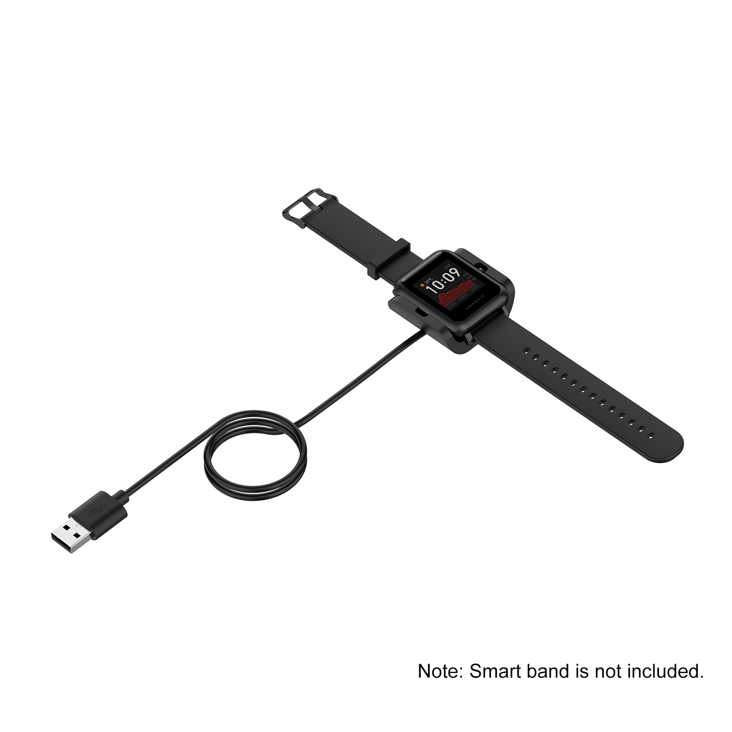 Cáp Dock sạc USB Smart Band Tương thích với Bộ sạc kẹp Amazfit bip S / 1s / A1805 / A1916, 1 mét