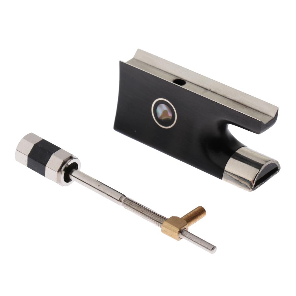 Replacement Violin Bow Frog for 4/4 Size Violin Fiddle Bow Accessories