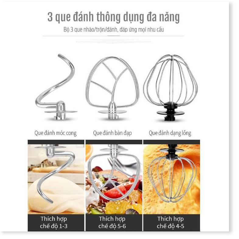 Máy đánh trứng, làm kem, trộn bột gia dụng nhà bếp đa năng