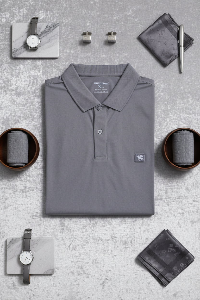 Áo Polo Nam Slim Fit Màu HR4-F098-23