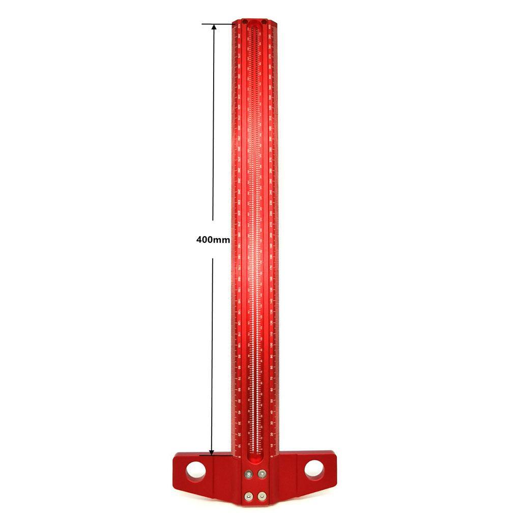 Scribe T-Type Ruler Aluminum for Vertical Line Right Angle