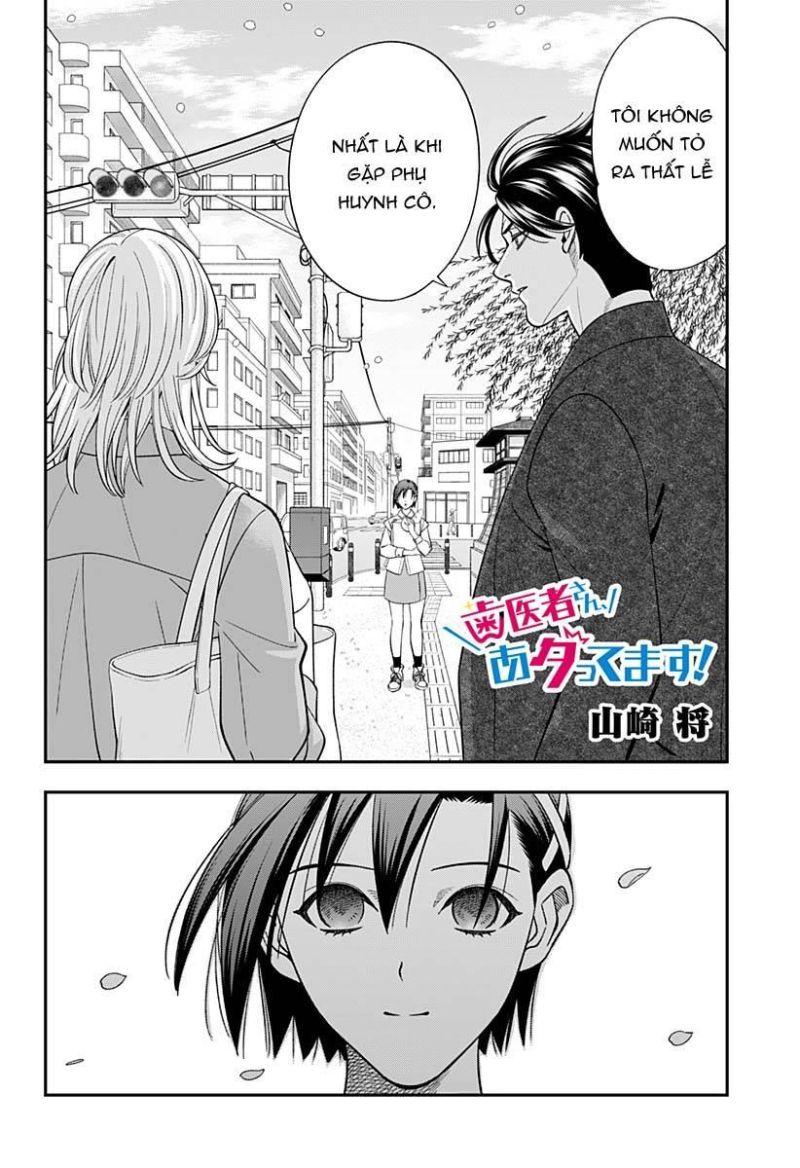 excuse me dentist, its touching me! chapter 60 2