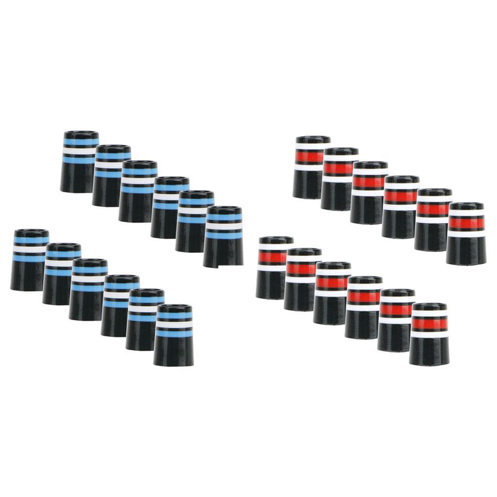 24Pcs Durable Golf Iron Ferrules for Taper Wedge Size .370 End Caps