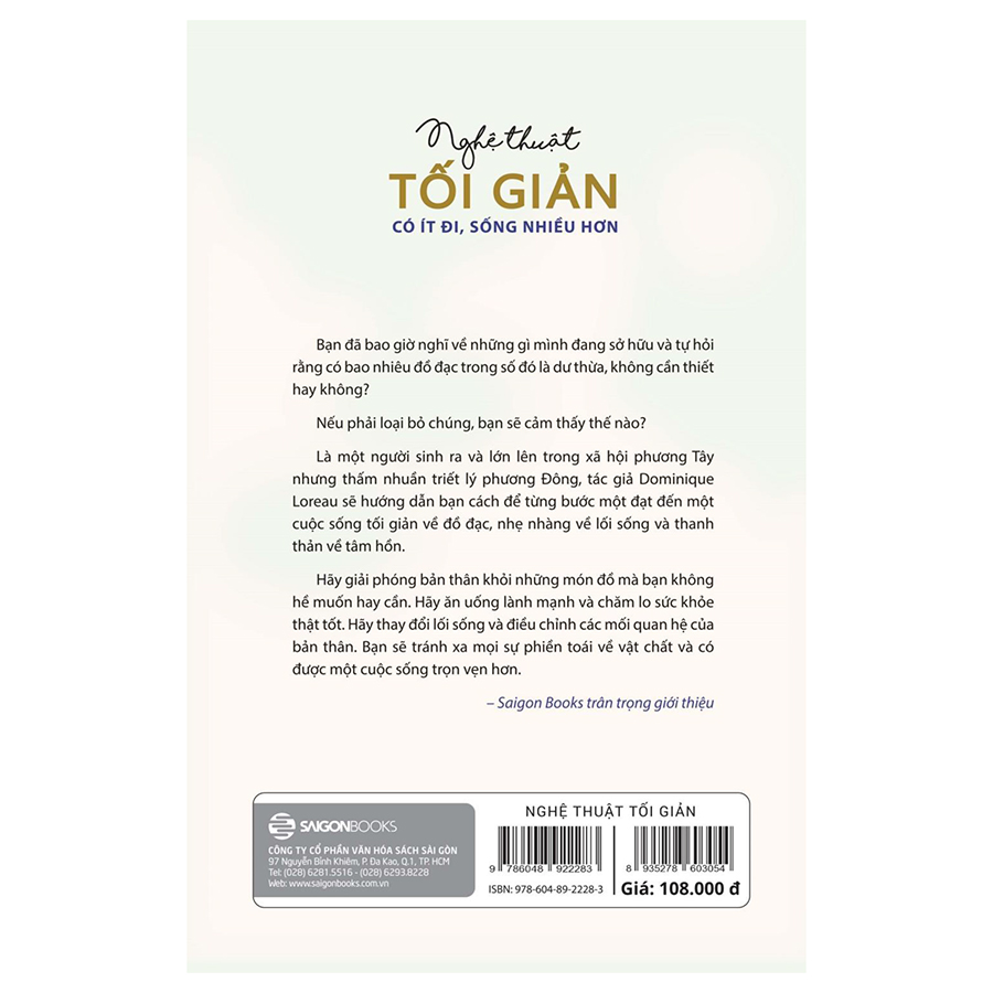 Nghệ Thuật Tối Giản: Có Ít Đi, Sống Nhiều Hơn (Tái bản) - khám phá tiềm năng to lớn được tự nhiên trao tặng cho tất cả chúng ta