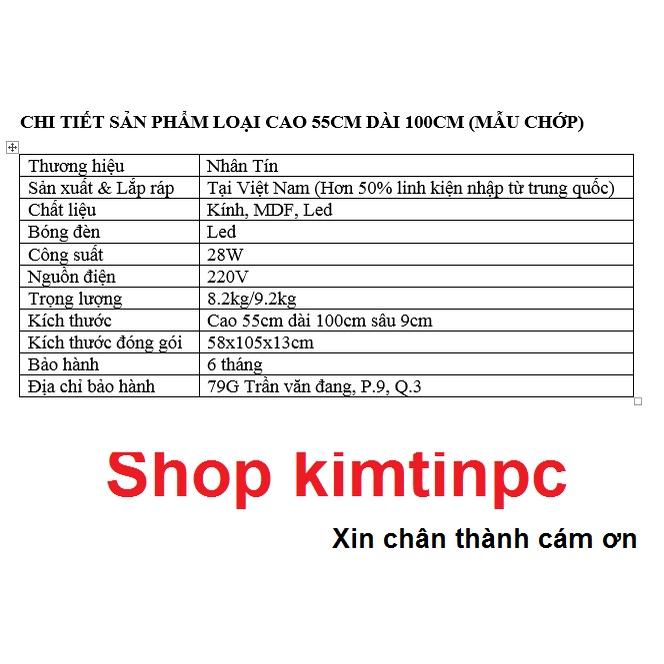 Lịch vạn niên – Tranh đèn (chớp) – Đồng hồ - Khổ 55x100cm - mã 3640