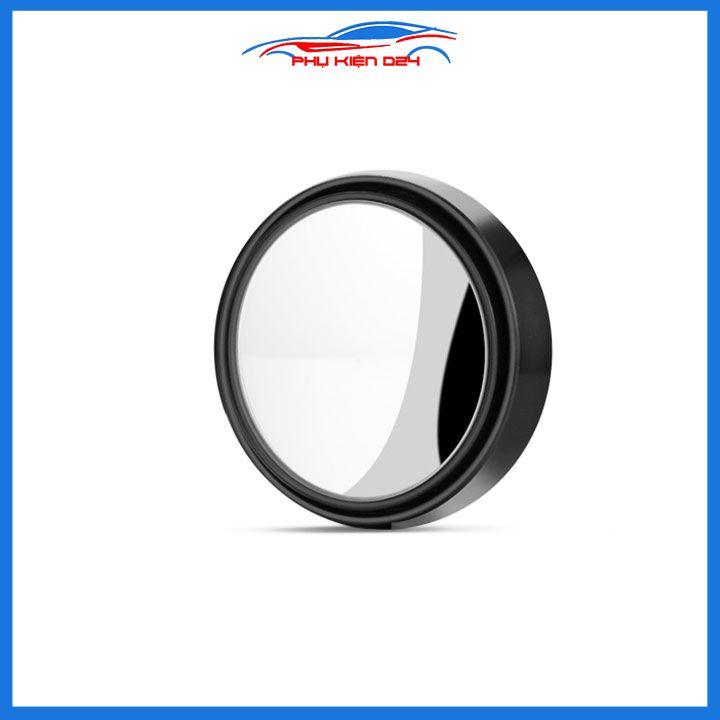 Gương tròn nhỏ 55mm kính HD cho xe ô tô xóa điểm mù điều chỉnh xoay 360 độ