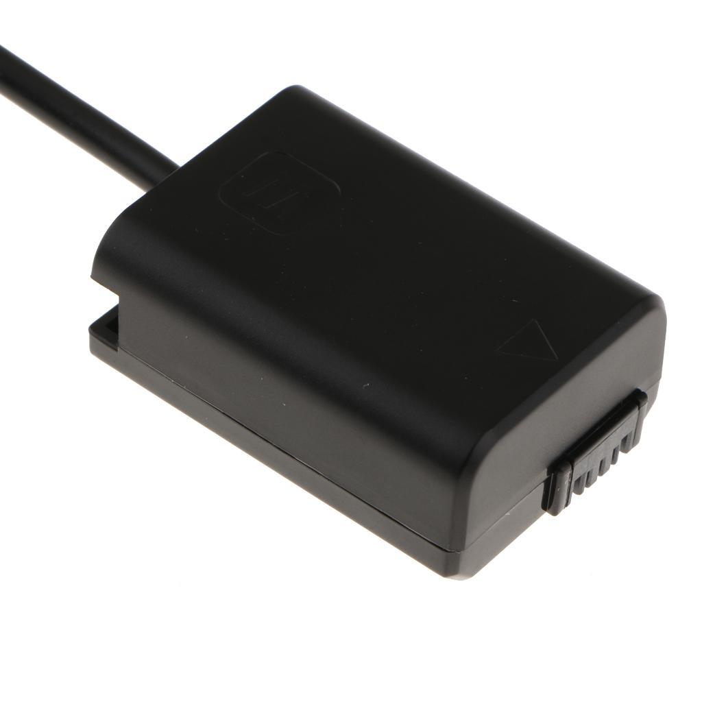 Battery NP- DC Coupler Power Cable Adapter for  A7