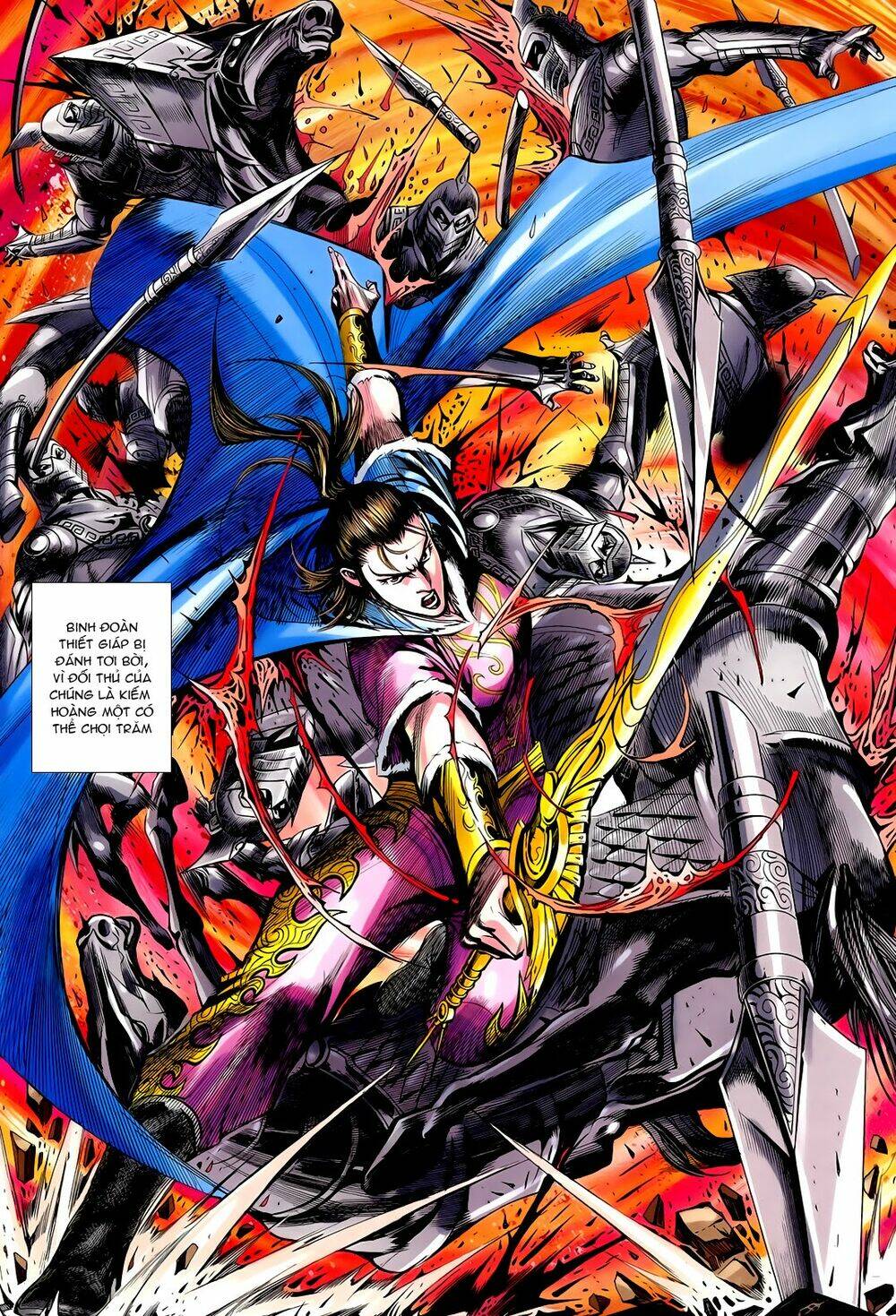 thần binh vấn thiên chapter 14 16