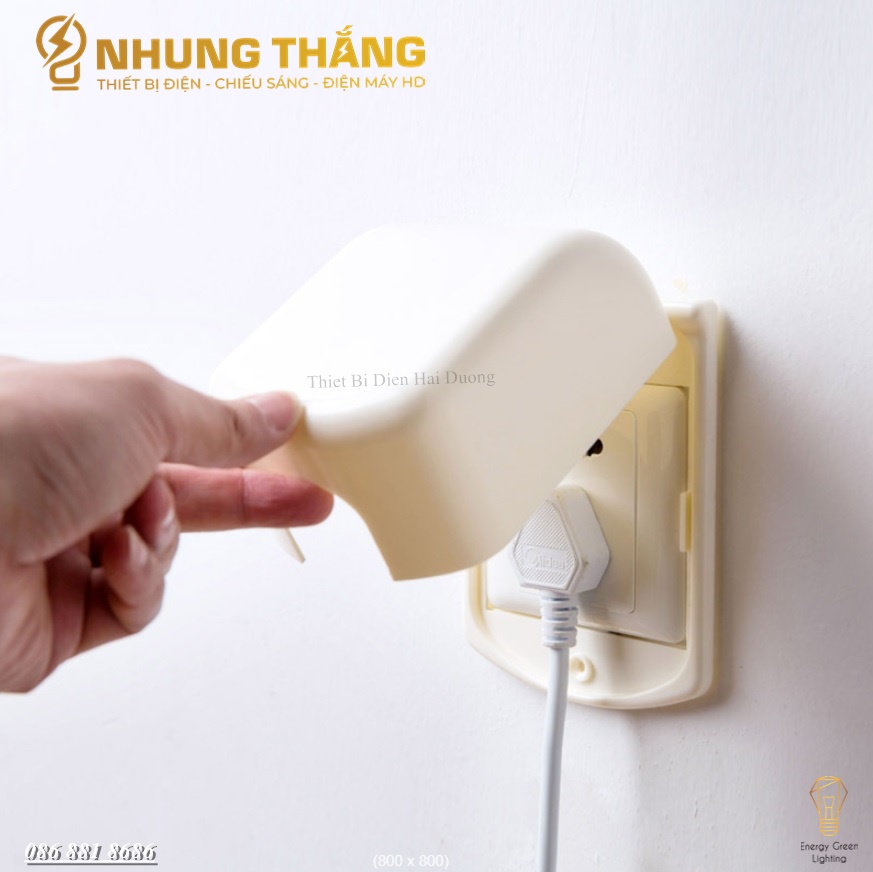 Nắp Đậy Ổ Cắm Điện - An Toàn , Bảo Vệ Trẻ Nhỏ - Chống Thấ